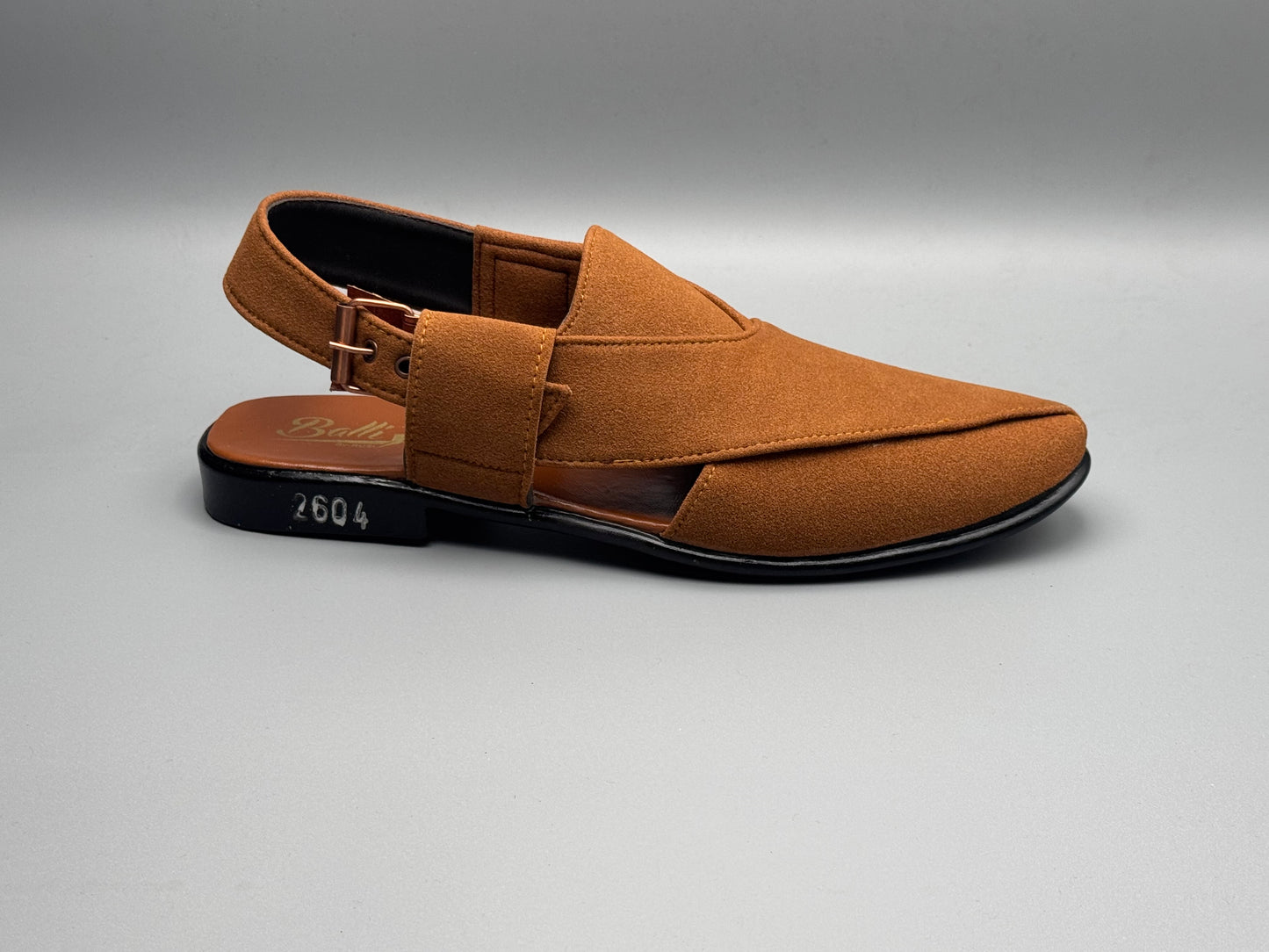 Balli Suede Chappal (Mustard)