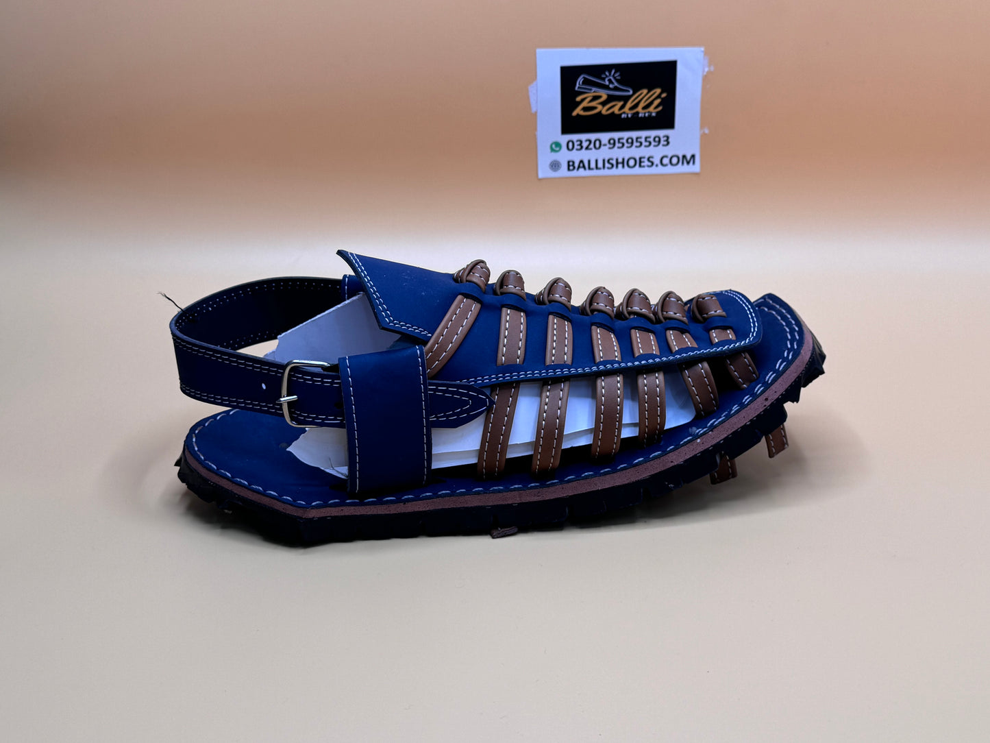 Leather tyresole chappal