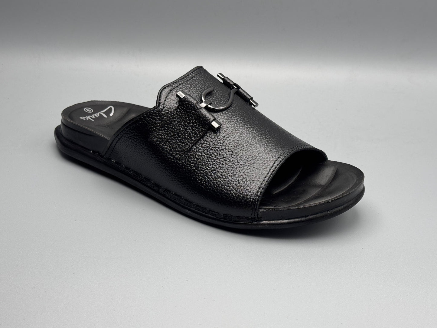 Balli leather slippers (Black)