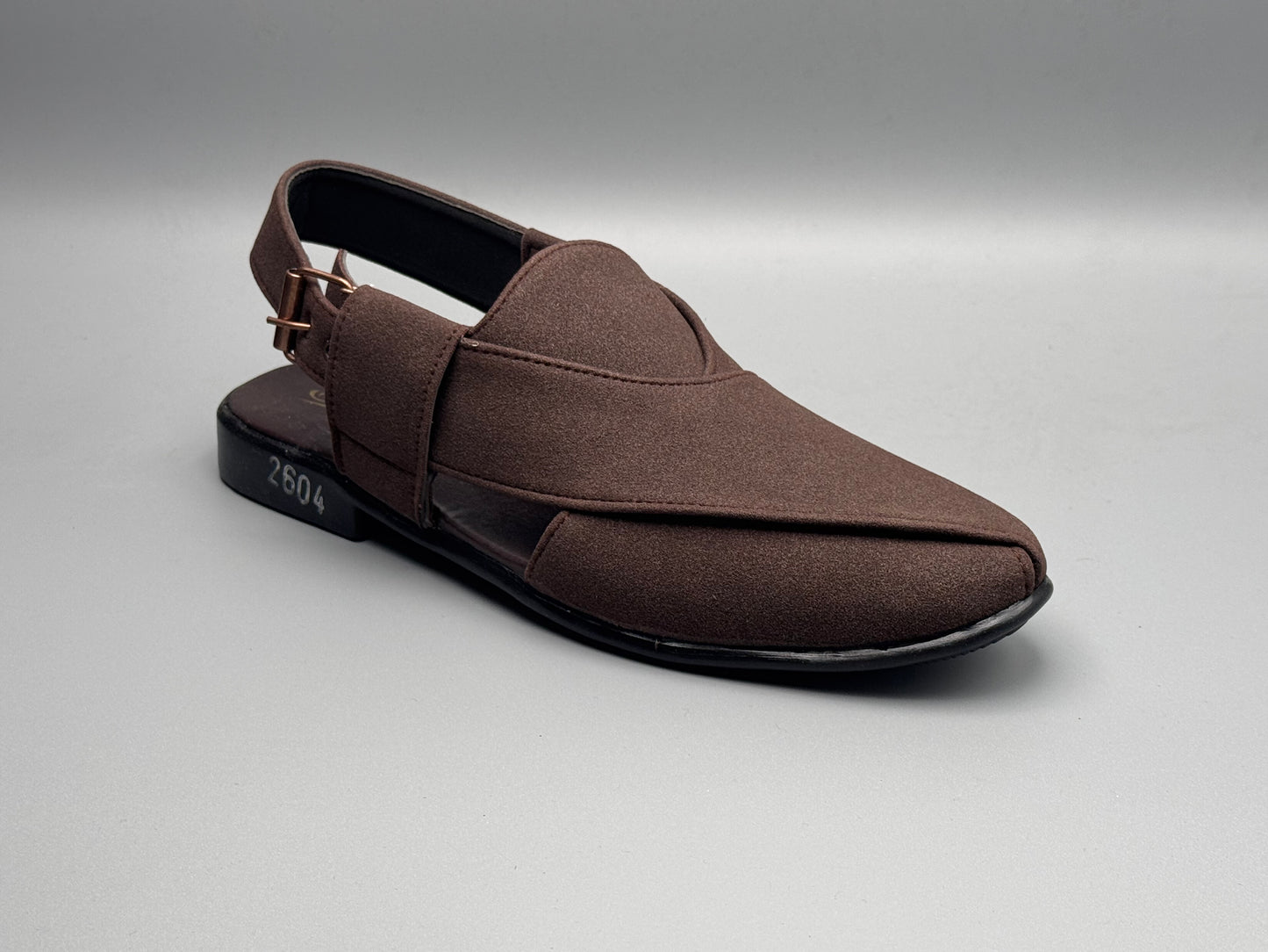 Balli Suede Chappal (Brown)