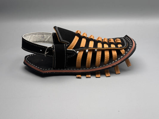 Leather tyresole chappal