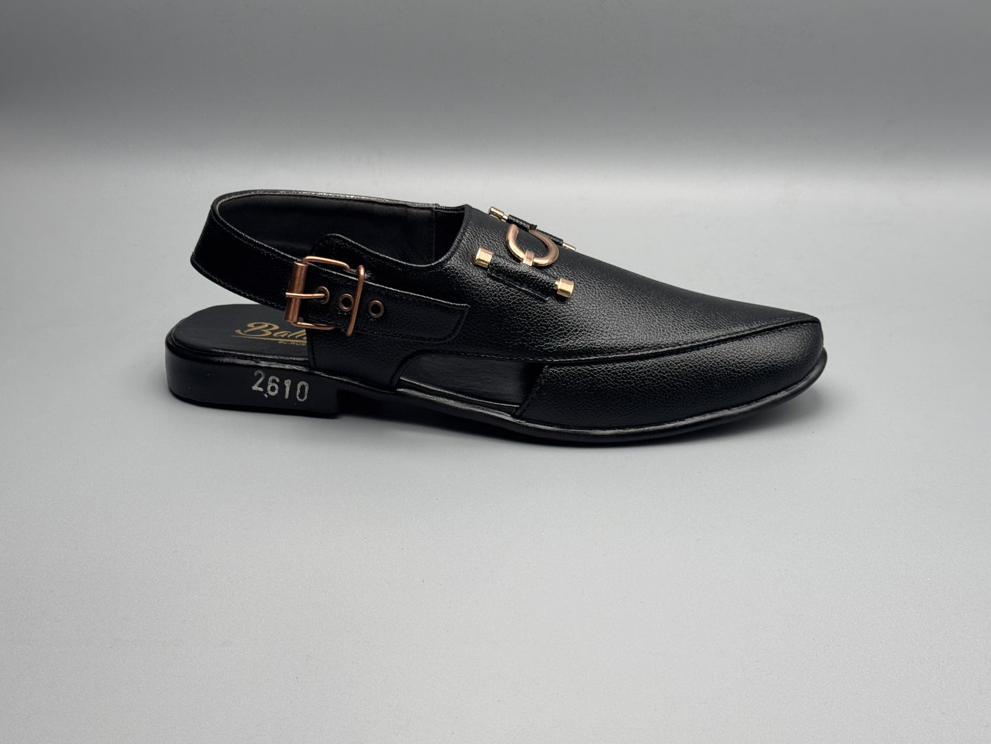 Balli royal chappal 2.0 (BLACK)