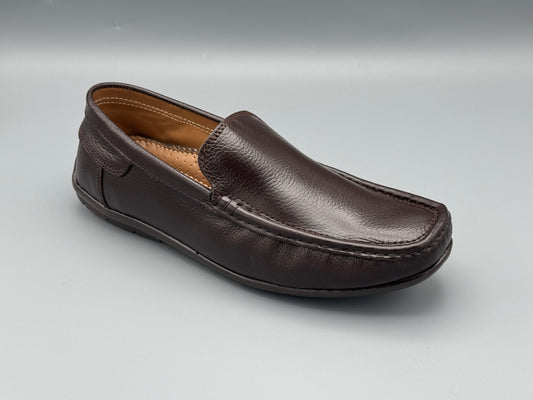 Leather Rubber loafers (medicated)