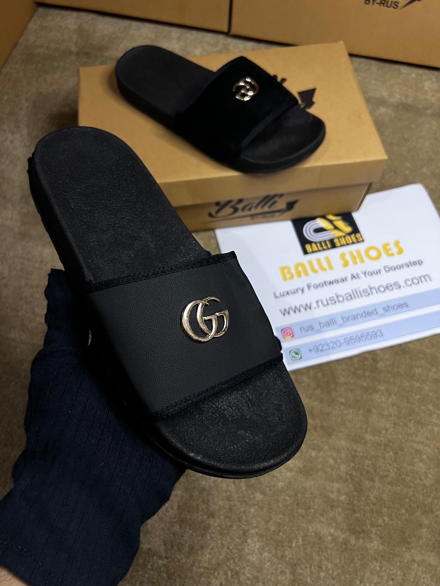 Foamy plastic slippers