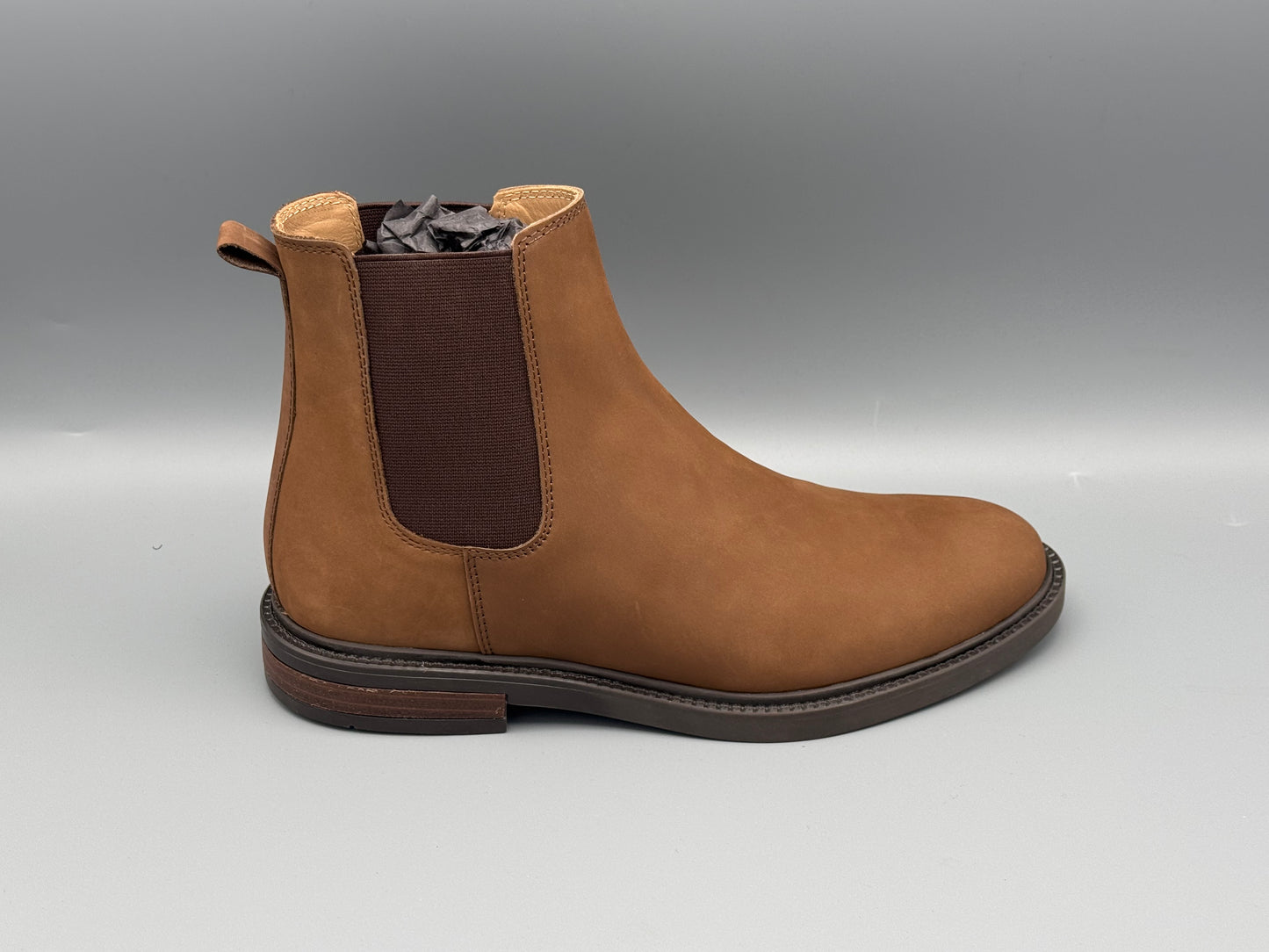 Suede chelsea boots