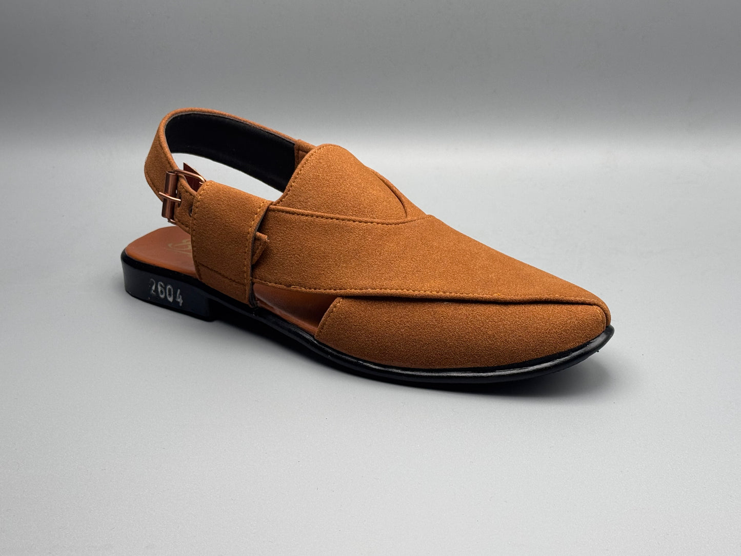 Balli Suede Chappal (Mustard)