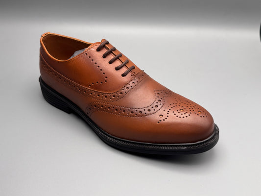 Laced dress shoes (leather)