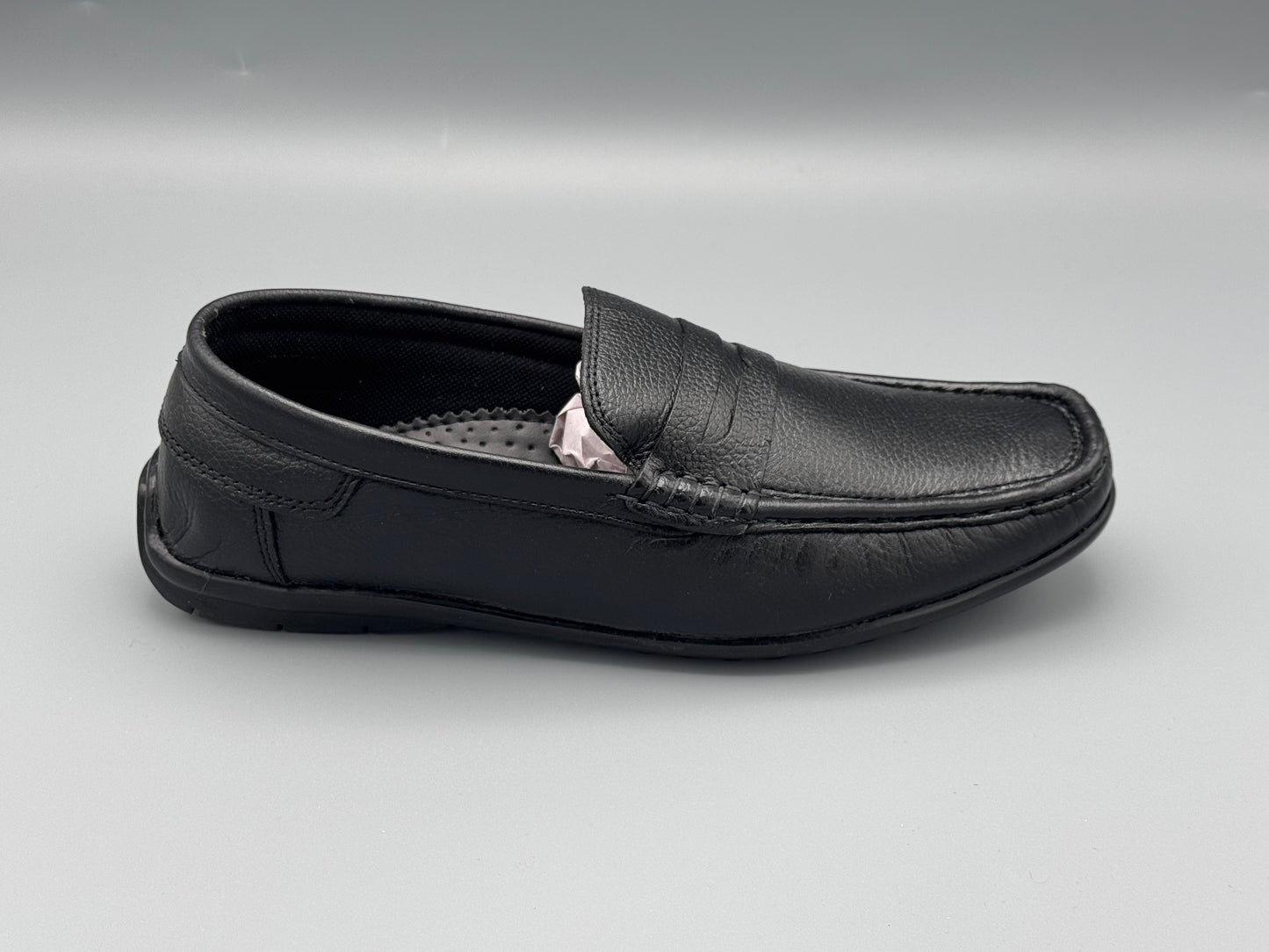 Leather Rubber loafers (medicated)