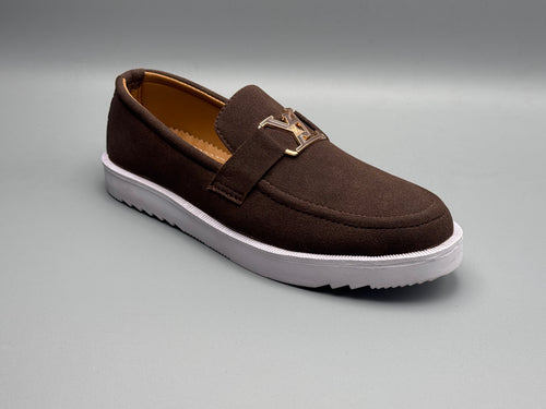 Suede dress shoes