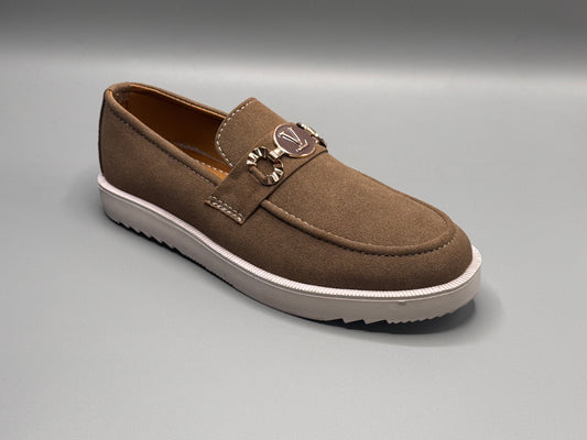 Suede dress shoes