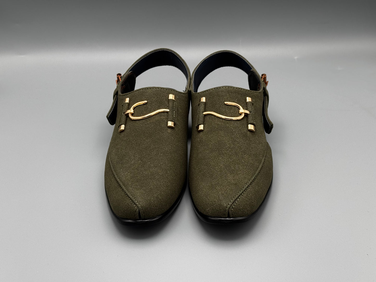 S-Suede chappal (Green)