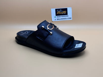 Balli leather slippers