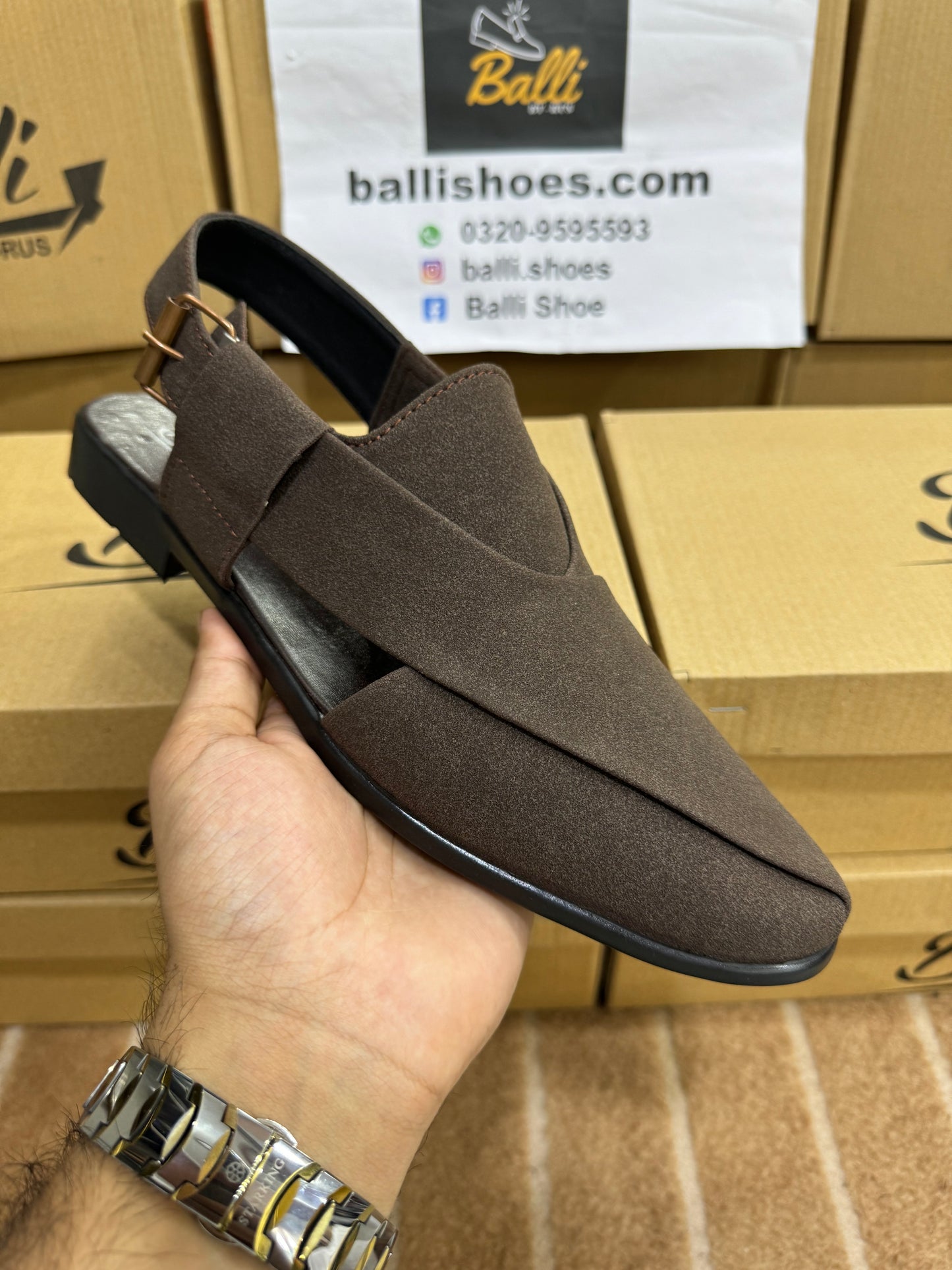 Balli Suede Chappal