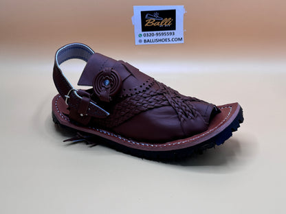 Leather tyresole chappal