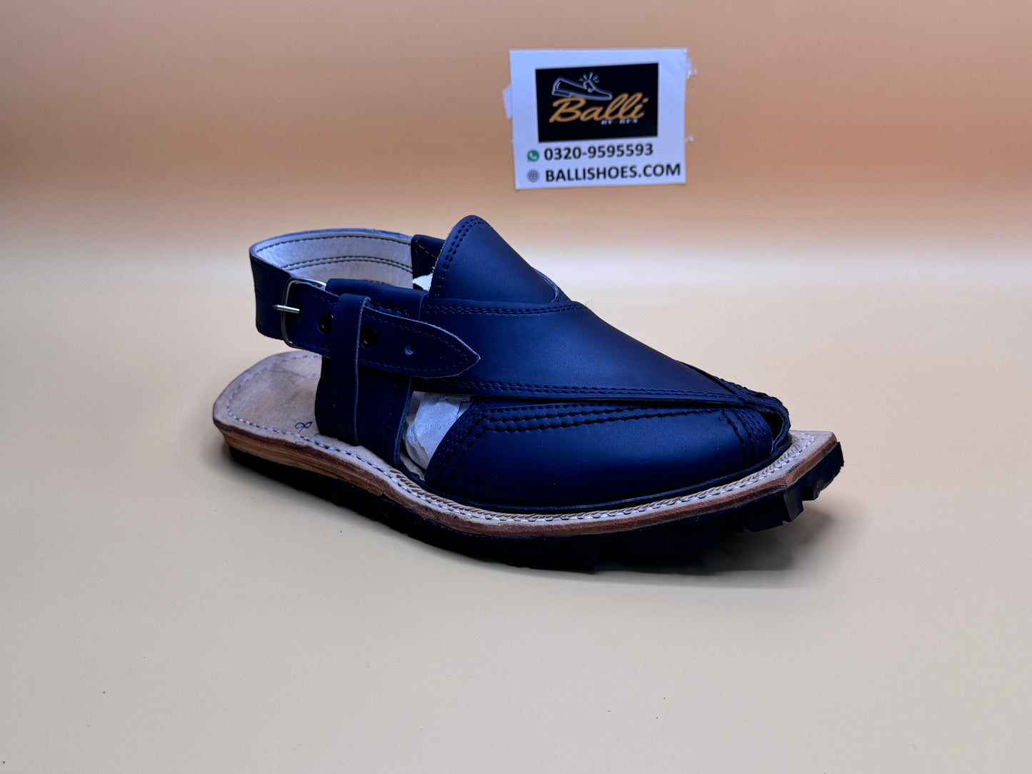 Leather tyresole chappal