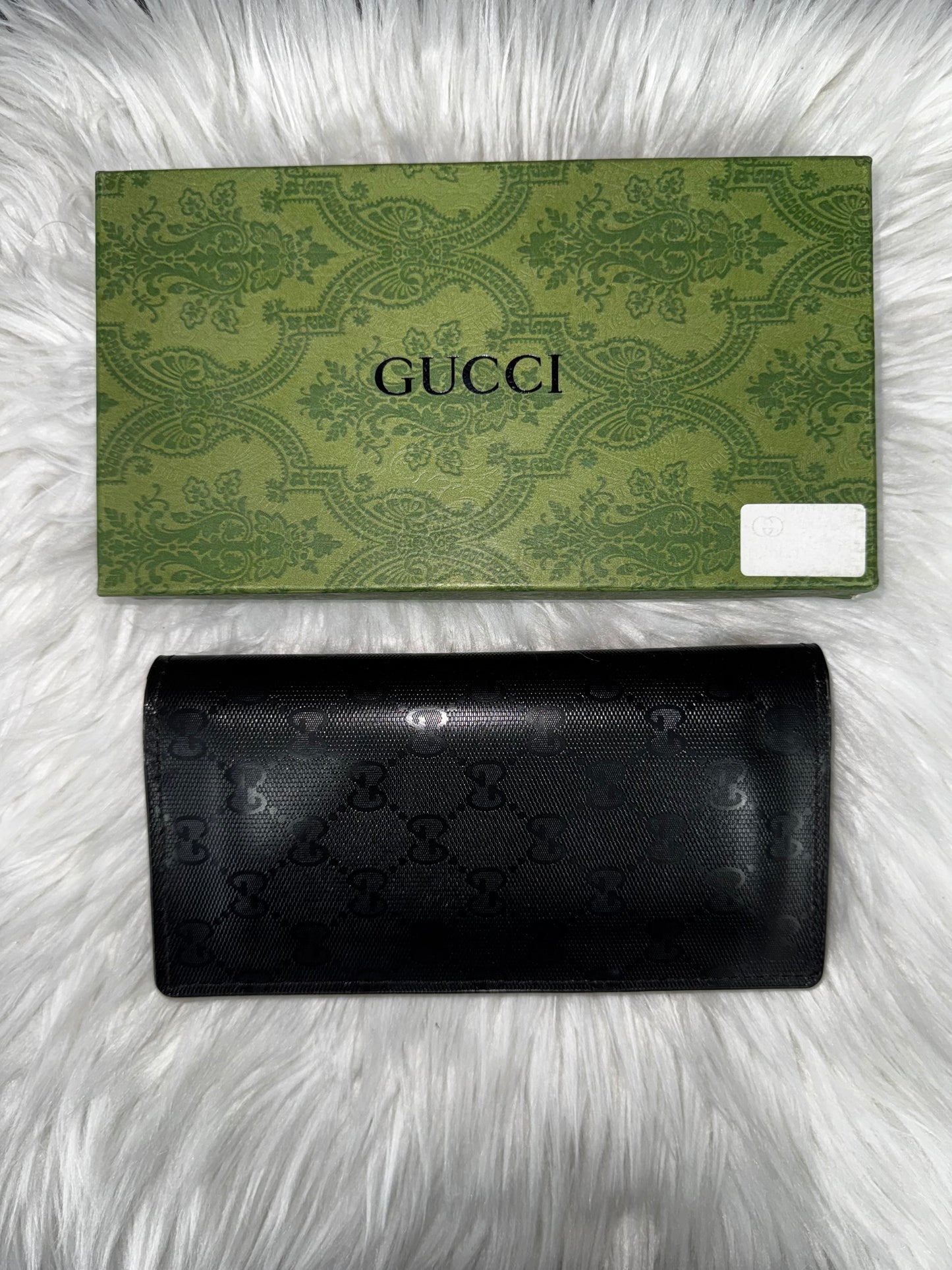 Branded long wallet imported