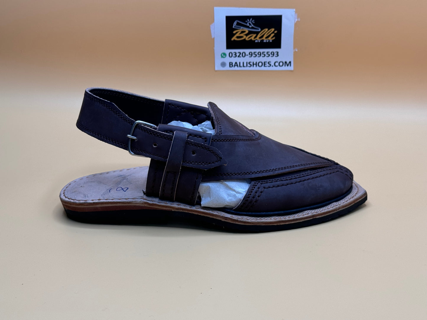 Leather tyresole chappal