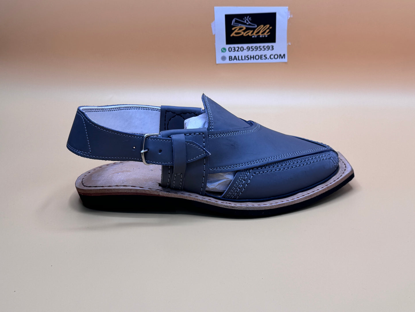 Leather tyresole chappal