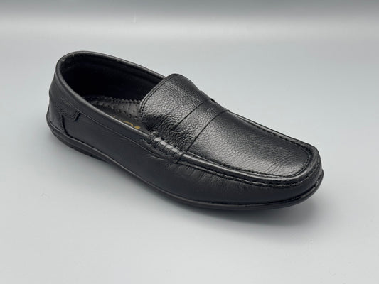Leather Rubber loafers (medicated)