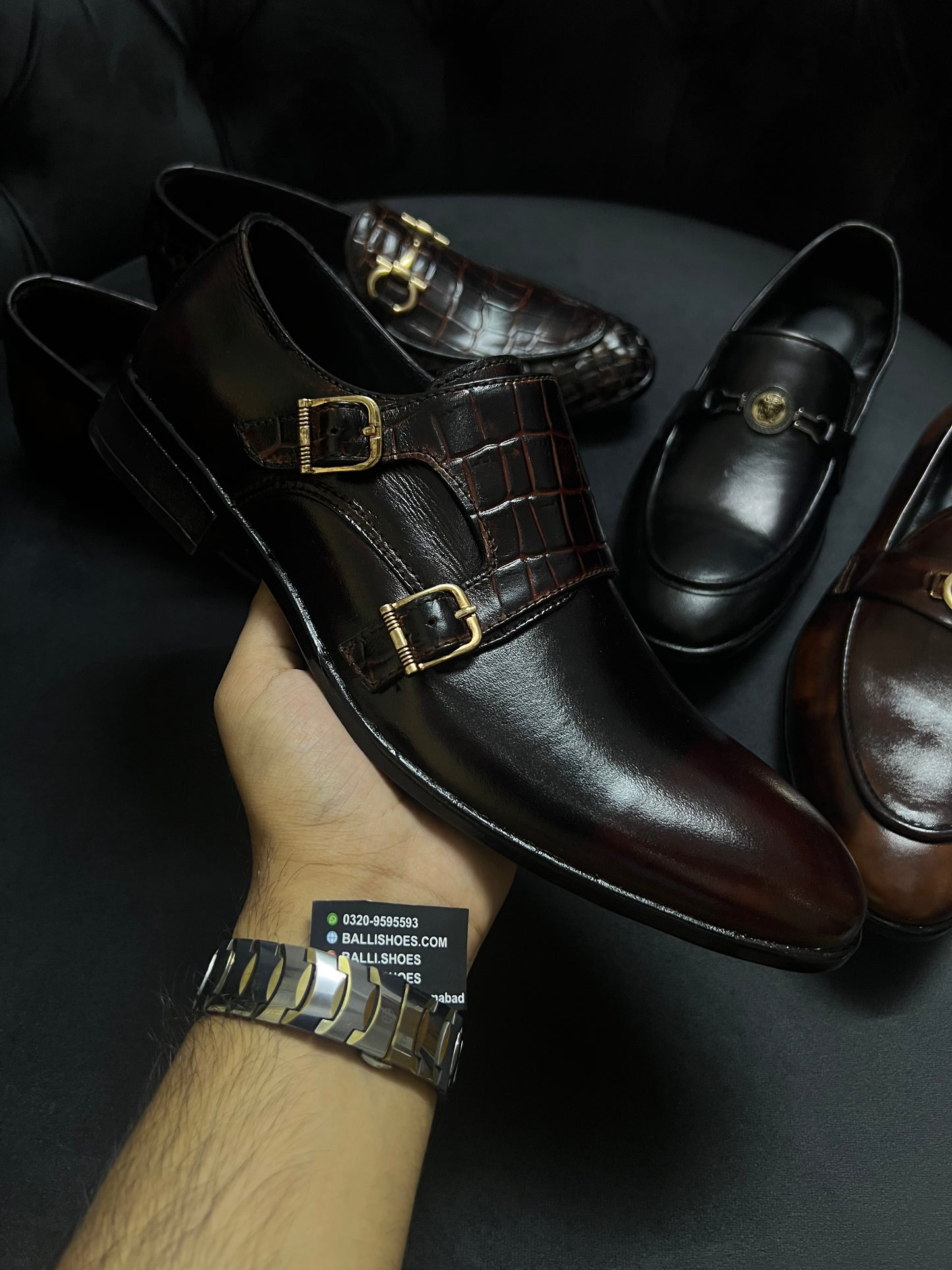 BS - Monk Strap shoes (Leather)