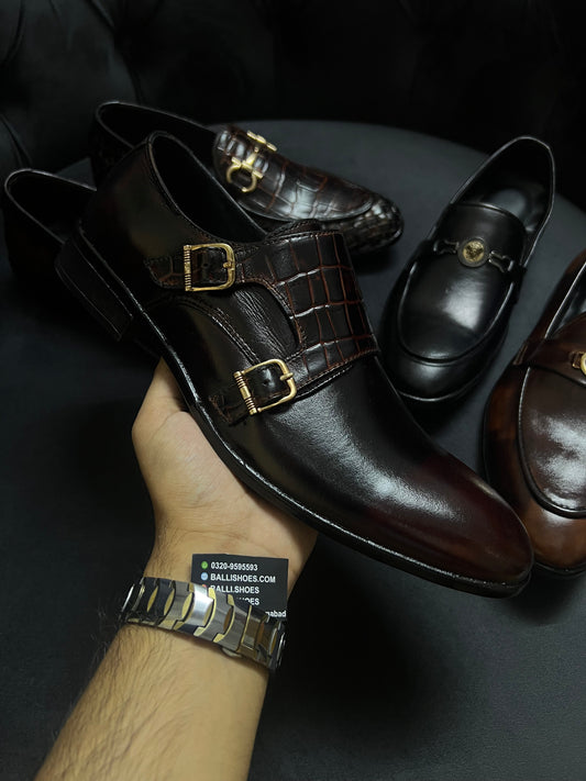 BS - Monk Strap shoes (Leather)