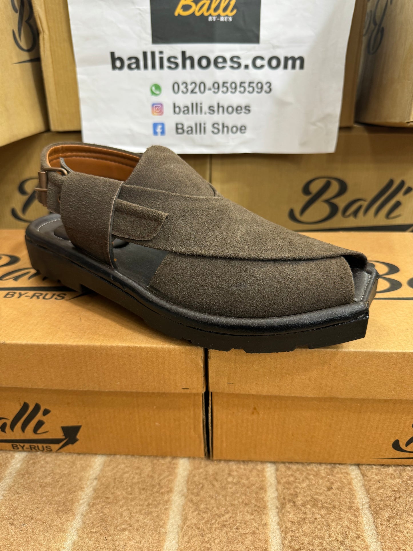 BS - Suede Chappal