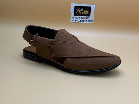 Balli Suede Chappal (Mustard)