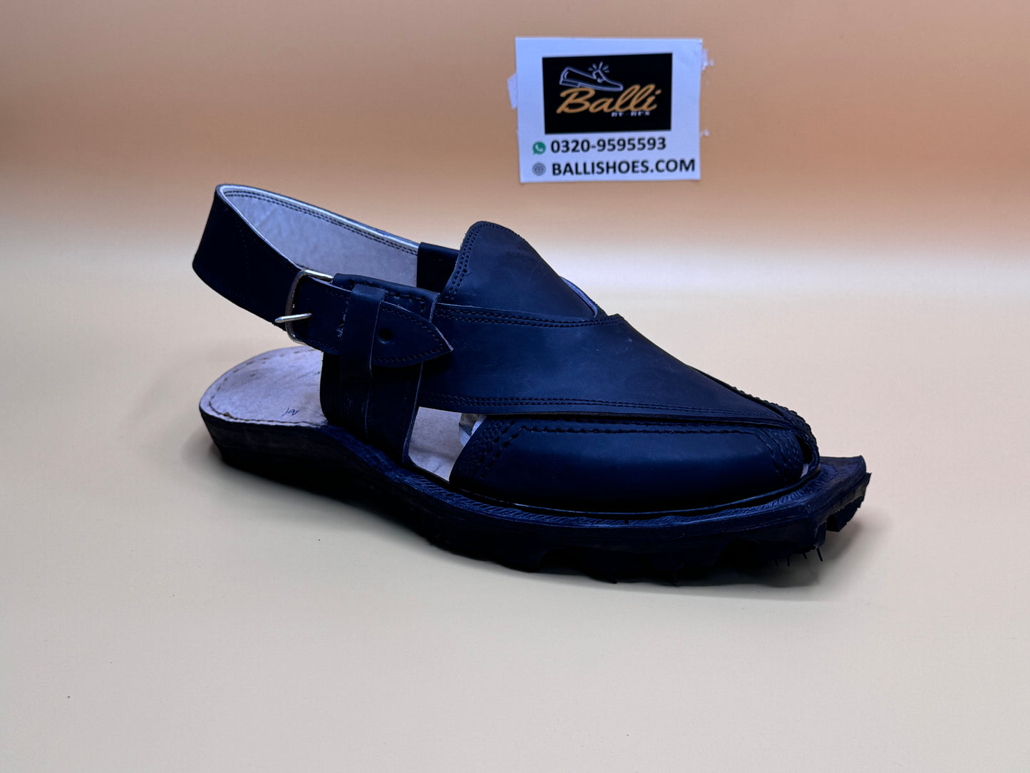 Leather tyresole chappal