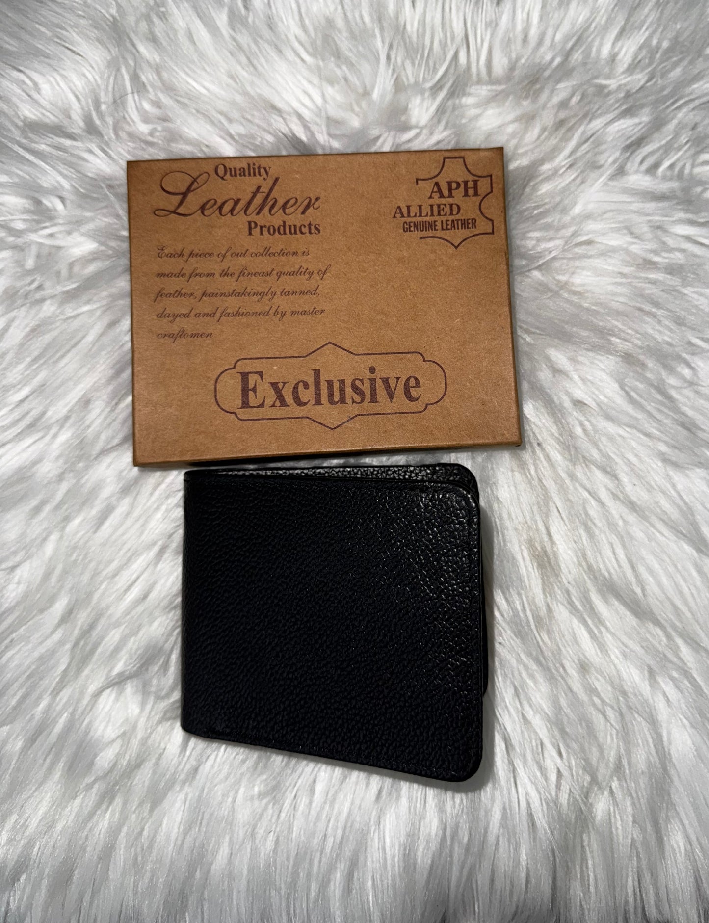 Pure leather wallet