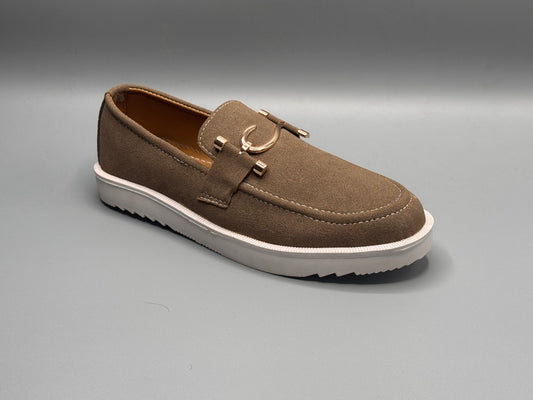 Suede dress shoes