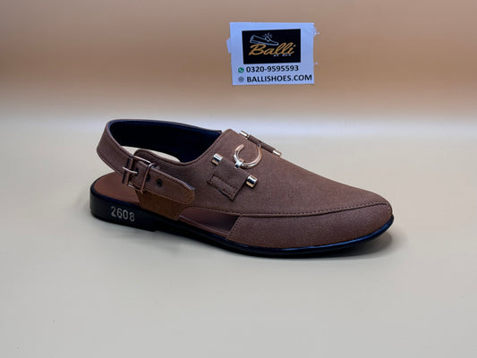 S-Suede chappal (Mustard)