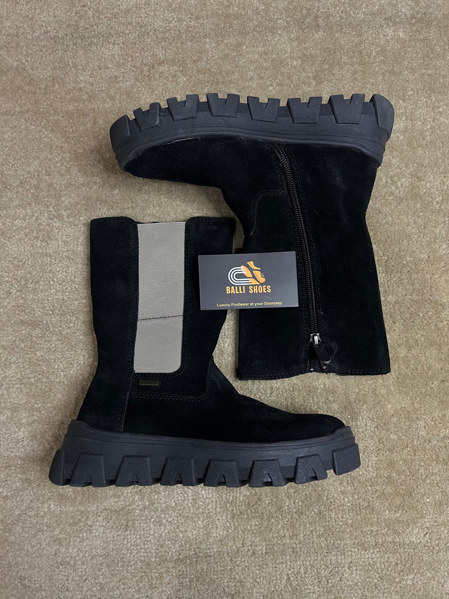 Leather Swede boots (kids) (LSL-13)