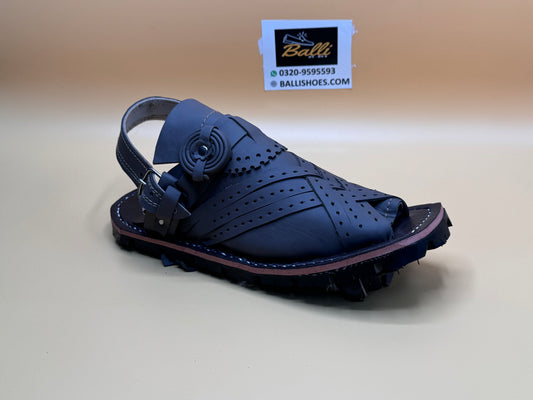 Leather tyresole chappal