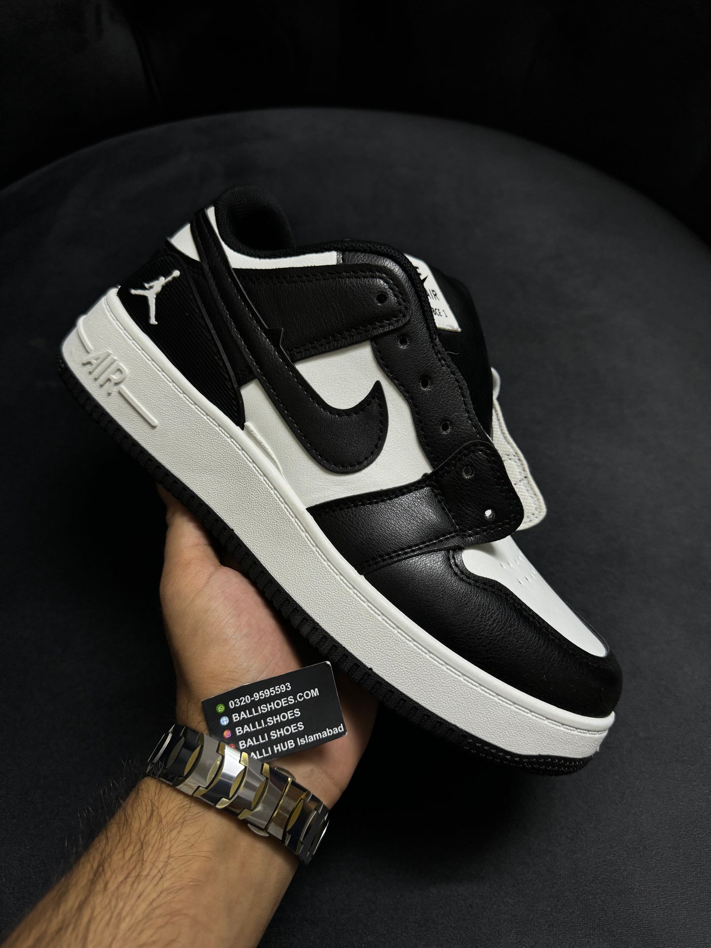 Men’s Chunky Sneakers (Panda)