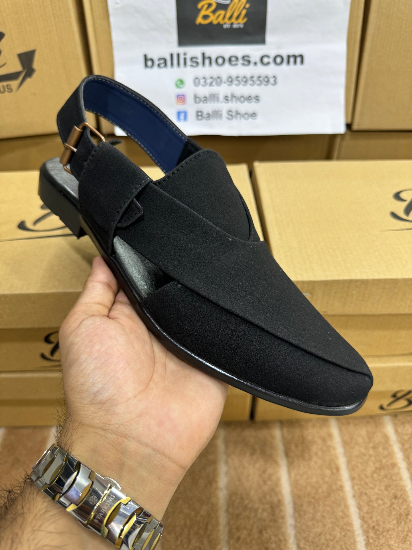 Balli Suede Chappal