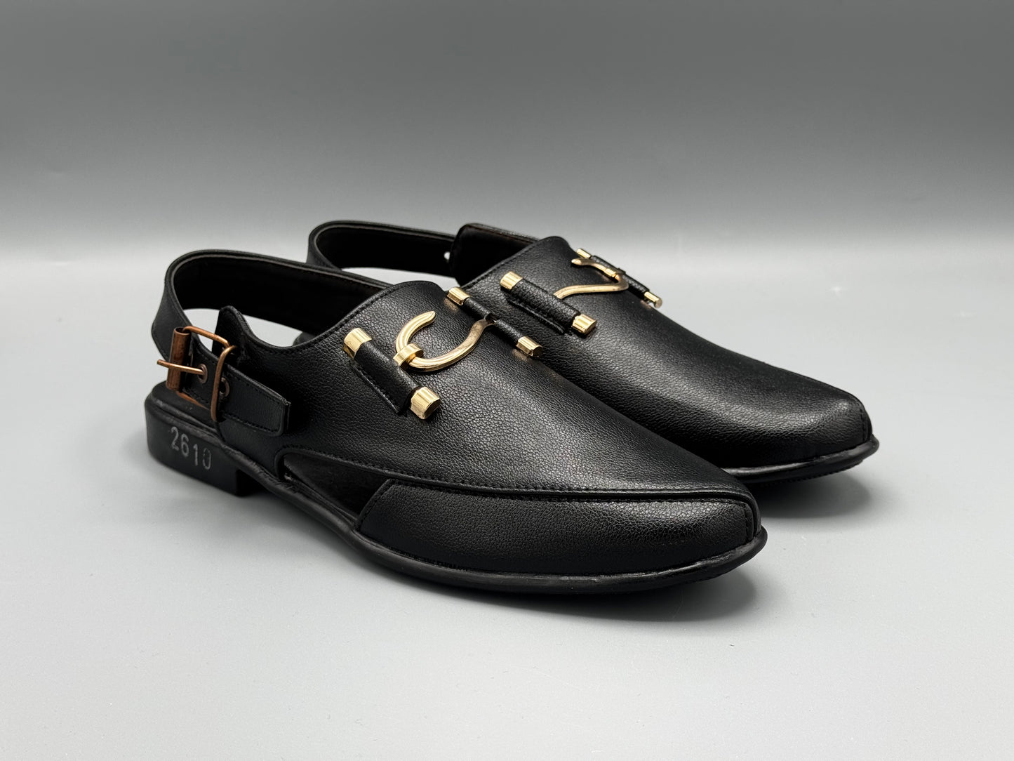 Balli royal chappal 2.0 (BLACK)