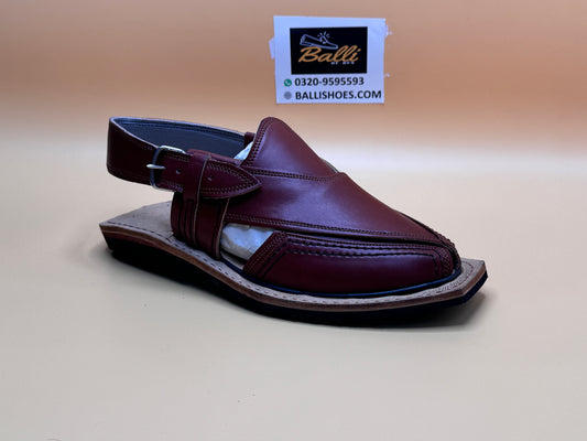 Leather tyresole chappal