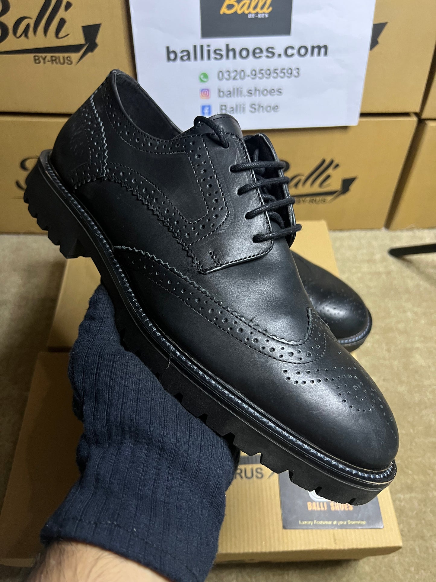 Leather formal shoes (LB-01)