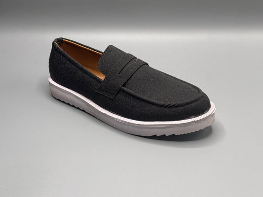 Suede dress shoes (shiny)