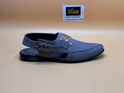 S-Suede chappal (Grey)