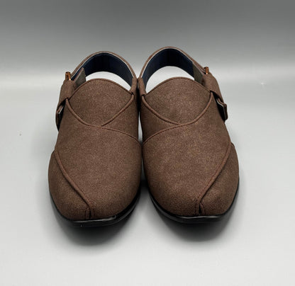 Balli Suede Chappal (Brown)